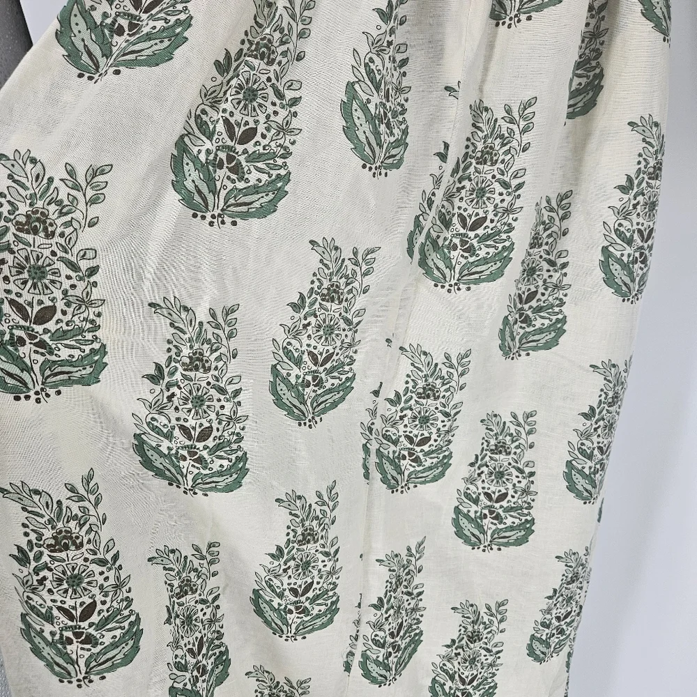 Tuckernuck Jade Terrace Cotton Linen Blend Rollins Maxi Dress - Picture 13 of 16